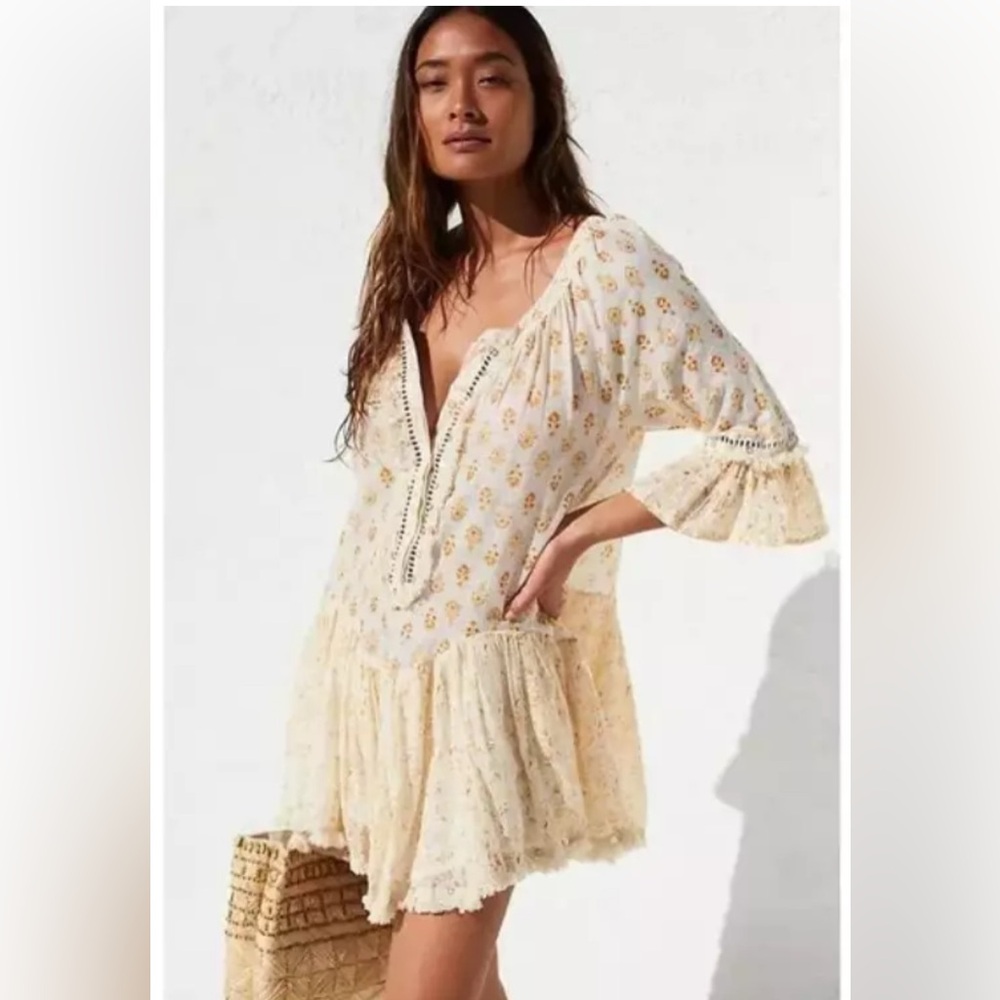 #558 Anthropologie BAROK Boho Dress size M/L